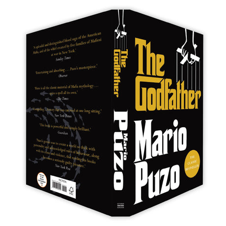 The Godfather | Iconic Crime Fiction Novel by Mario Puzo | Thriller That Inspired the Legendary Film | Bestseller for Fans of Suspense, Drama & Historical Fiction - Retail Maharaj