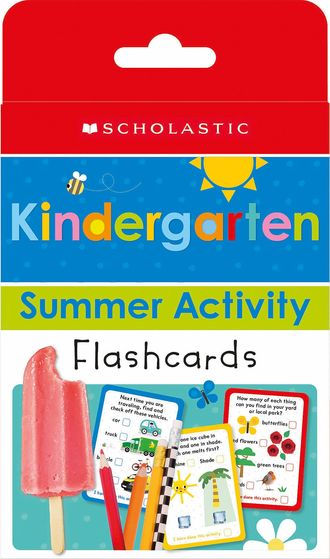 Kindergarten Summer Activity Flashcards (Preparing for Kindergarten): Scholastic Early Learners (Fla - Retail Maharaj