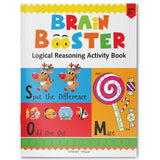 Preschool Activity Book: Brain Booster – Logical Reasoning Activity Book for Kids Ages 3–5 | Fun Puzzles, Patterns, Sorting, Matching & Thinking Skills | 3+ Hours of Brain-Boosting Fun - Retail Maharaj