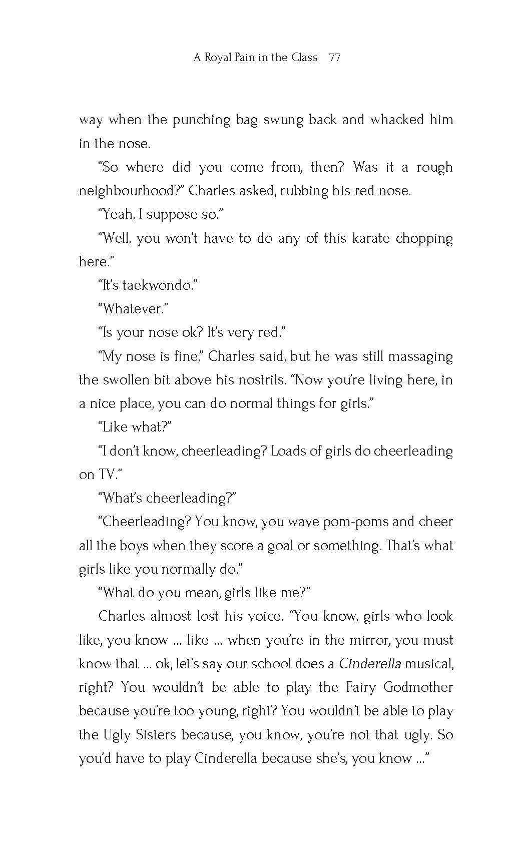 Princess Incognito #01: A Royal Pain In The Class - Retail Maharaj