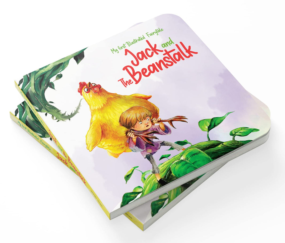 My first Illustrated Fairytale Board Book - Jack and the Beanstalk Board Book - Retail Maharaj