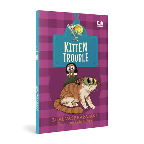 Kitten Trouble (Hook Books): The Comical Adventures of a Girl and a Kitten | Ages 5+ - Retail Maharaj