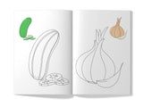 Little Artist Series Vegetables: Copy Colour Books - Retail Maharaj