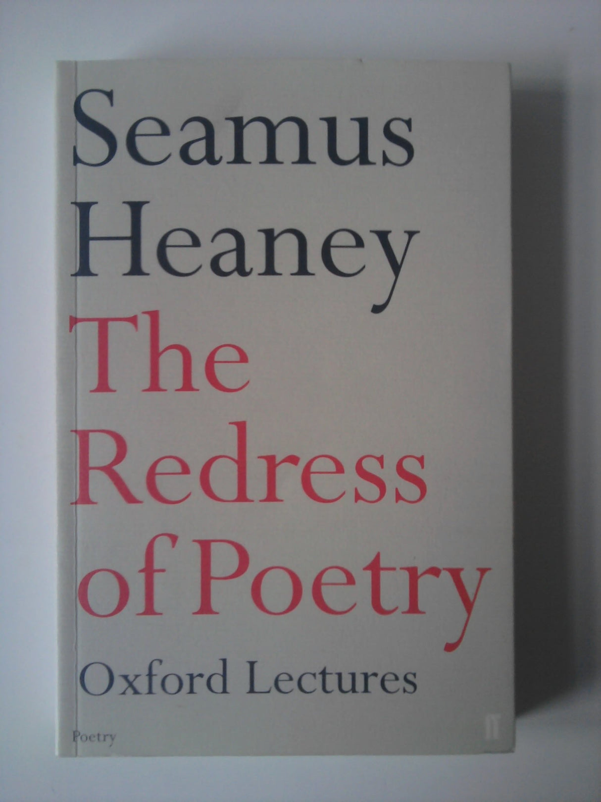 The Redress of Poetry - Retail Maharaj
