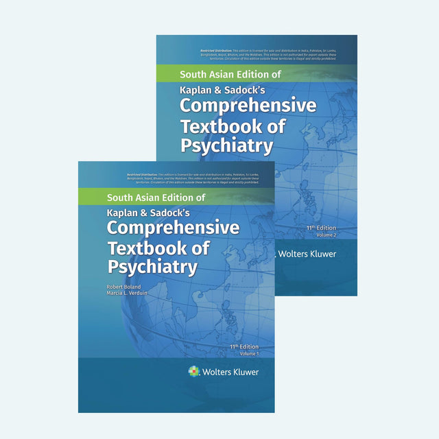 Kaplan and Sadock's Comprehensive Textbook of Psychiatry 2 Volume set - Retail Maharaj