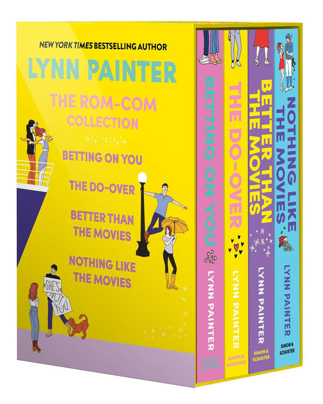 Lynn Painter: The Rom-Com Collection BOX SET Better Than the Movies, Betting on You, The Do-Over, Nothing Like the Movies - Retail Maharaj