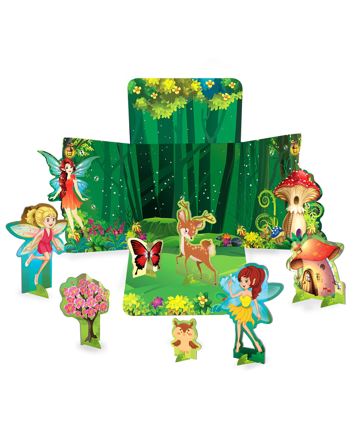 Hellofriend Enchanted Forest - 3D Model Activity Set - Retail Maharaj