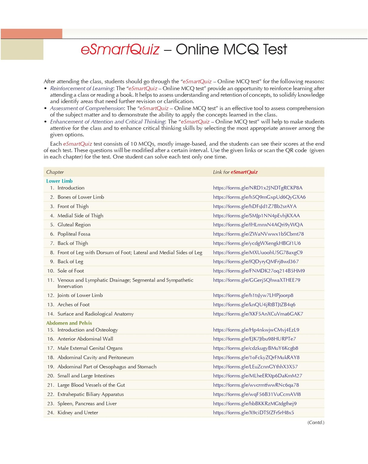 Bd Chaurasias Human Anatomy - 10Ed Vol 2 Regional And Applied Dissection And Clinical Lower Limb Abdomen And Pelvis With Free Workbook And Ebooks (Pb 2025) - Retail Maharaj