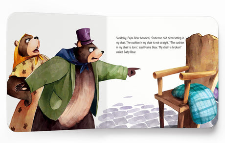 My first Illustrated Fairytale Board Book - Goldilocks and the Three Bears Board Book - Retail Maharaj