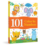 101 Color by Numbers: Fun Activity Book for Children | Learn Number Recognition & Color Matching | Ages 4–7 | Hours of Creative Learning Fun - Retail Maharaj