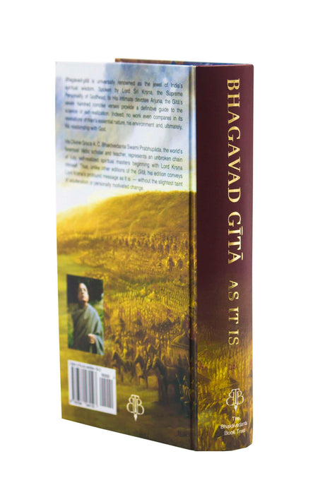 ISKCON Bhagavad Gita As It Is in English Language by A.C.Bhaktivedanta Swami Prabhupada from Bhaktivedanta Book Trust Original translated form - Retail Maharaj