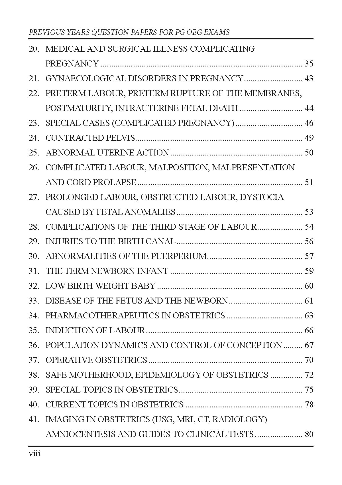 Previous Years Question Papers for Postgraduate Obstetrics and Gynaecology Examination- 3rd Edition - Retail Maharaj