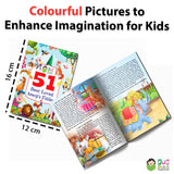 FUN READS 51 Best Loved Stories | Pack of 10 Books | Paperback Edition | Pastime Favorite | Bedtime Stories | Mythological, Fairy Tales & Moral Knowledge Books for Children - Retail Maharaj