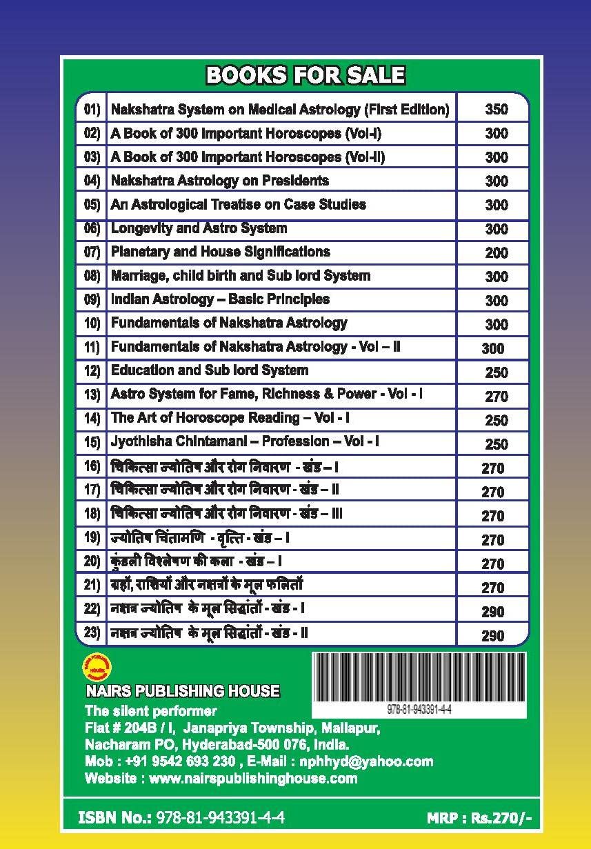 Prashna Astrology and Remedies - Volume - I - Retail Maharaj
