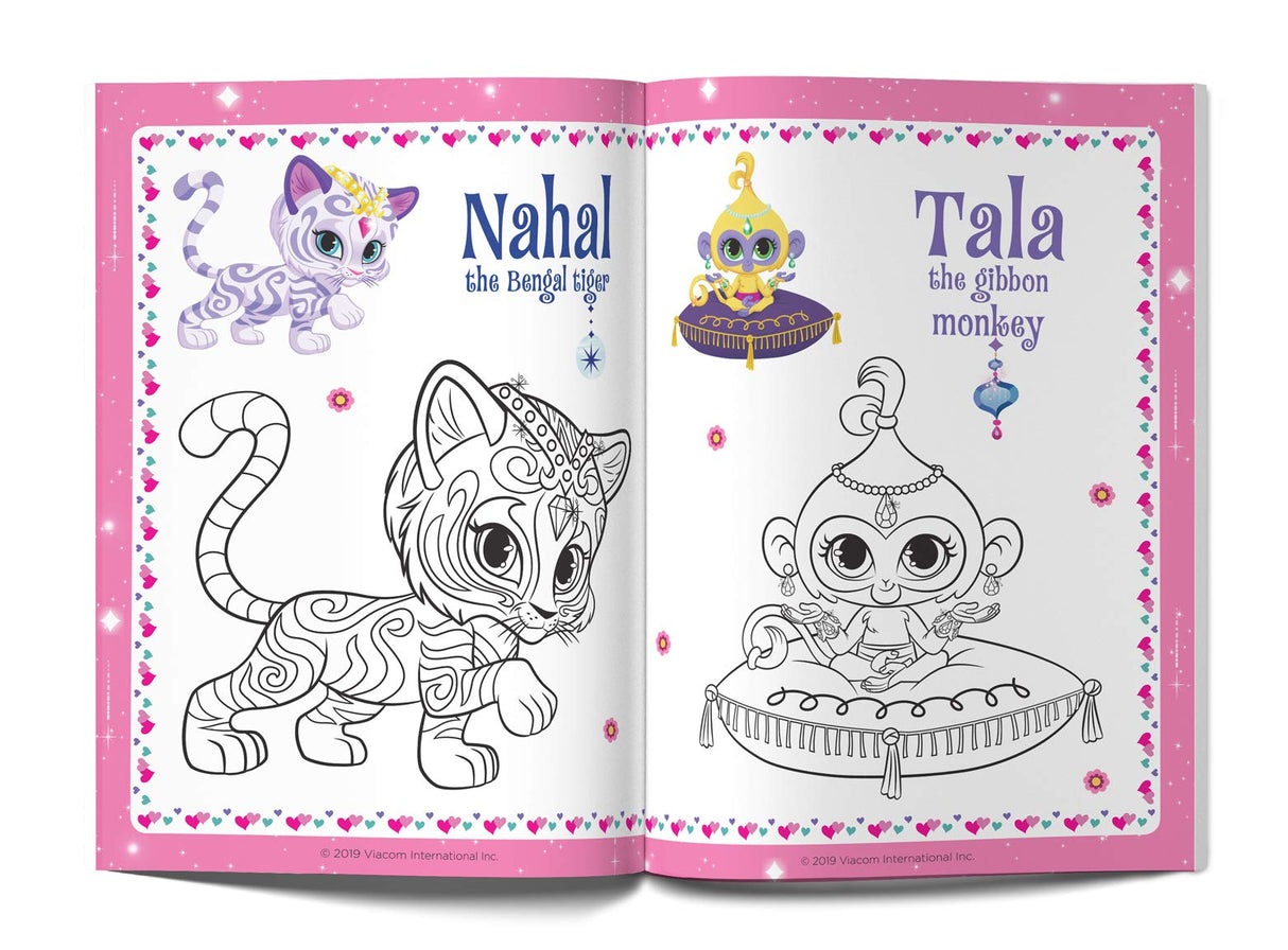 What's Your Wish? : Coloring Book for Kids (Shimmer & Shine) - Retail Maharaj