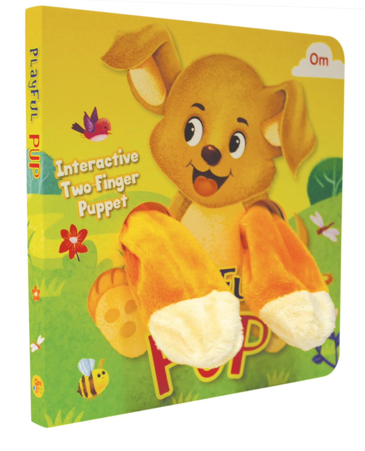 Playful Pup Finger Puppet Book for Children: Animal Finger Puppet Board Book for Babies | Fun Interactive Playful Pup Toy Book | Touch and- Play Story | Animal-Themed Picture Book for Kids - Retail Maharaj
