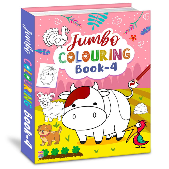 Jumbo Colouring Book 4 - Retail Maharaj