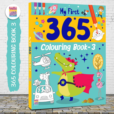 365 Colouring Book-3 - Retail Maharaj