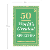 50 World’s Greatest Speeches: Collectable Edition - Retail Maharaj