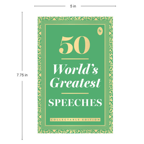 50 World’s Greatest Speeches: Collectable Edition - Retail Maharaj