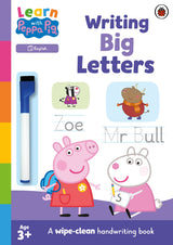 Learn with Peppa: Writing Big Letters: Wipe-Clean Activity Book - Retail Maharaj