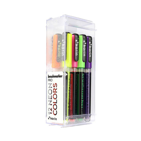 Karin Brushmarker PRO Neon – Set of 12 - Retail Maharaj