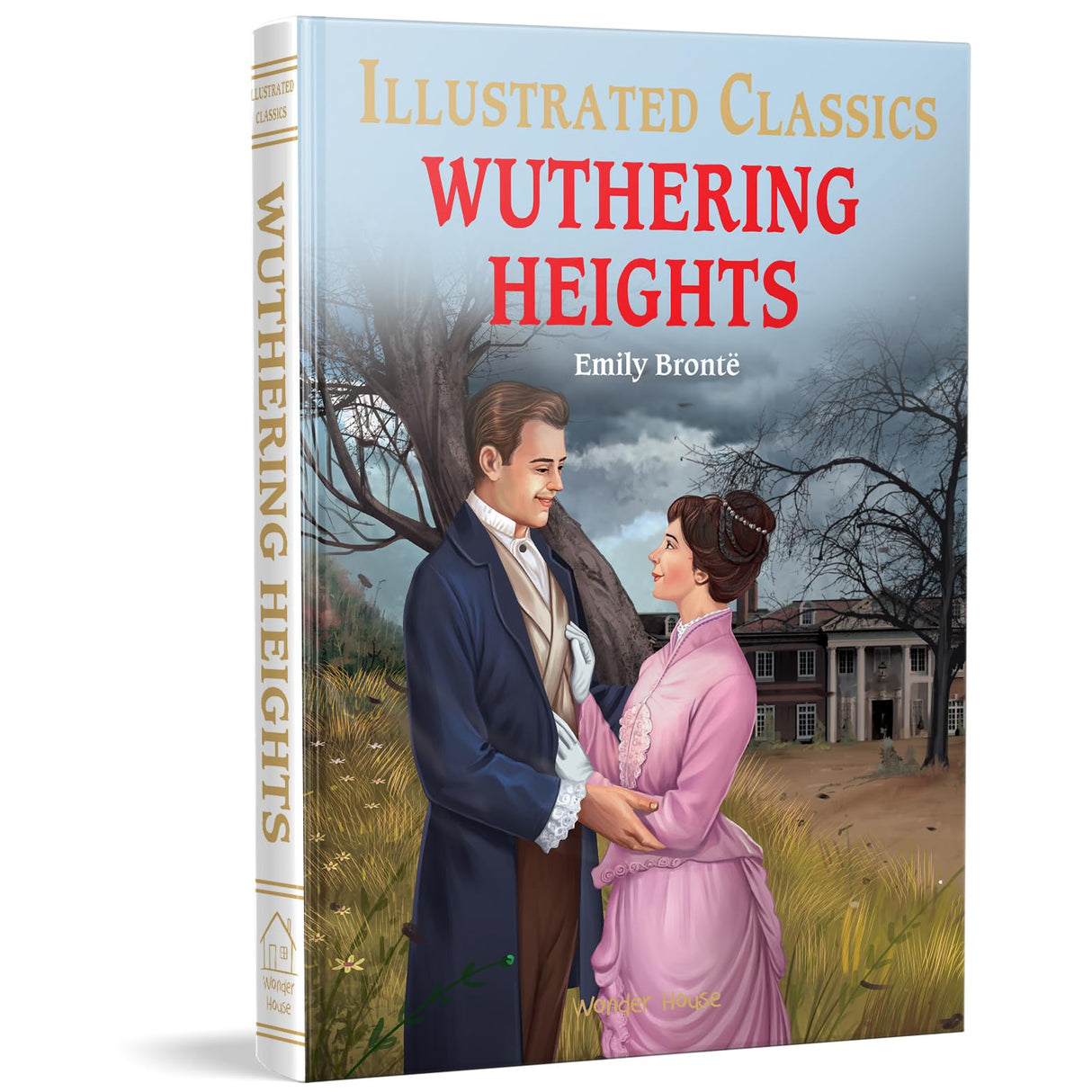Wuthering Heights: Illustrated Abridged Children Classic English Novel with Review Questions (Hardback) - Retail Maharaj