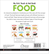 My First Book of Touch And Feel - Food : Touch And Feel Board Book For CHildren - Retail Maharaj