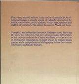 Mass Media In India- 2009