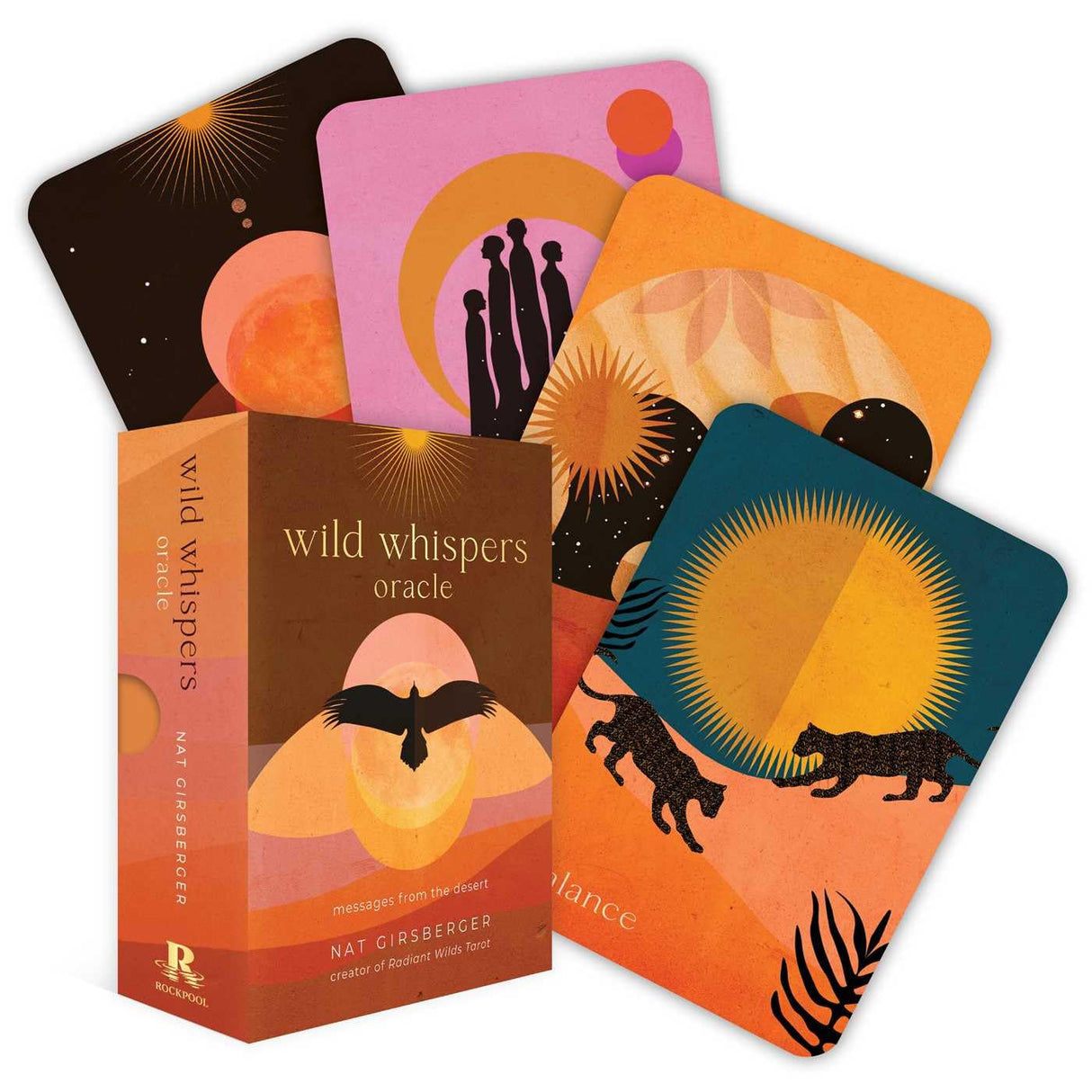Wild Whispers Oracle: Messages from Desert (Rockpool Oracle) - Retail Maharaj