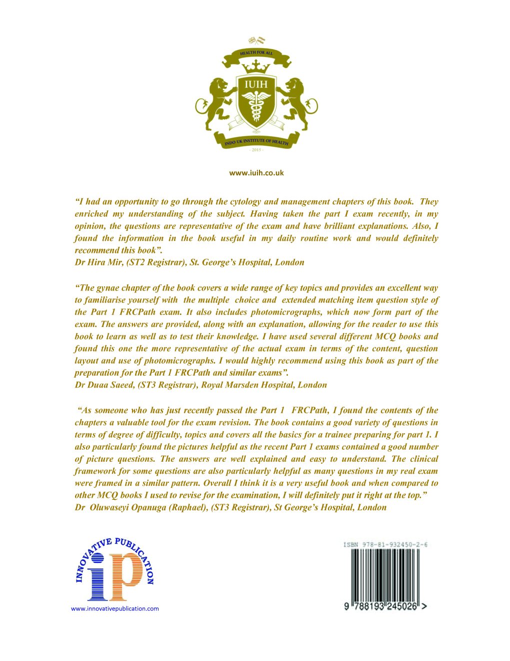 PRACTICAL APPLICATIONS IN HISTOPATHOLOGY, CYTOPATHOLOGY & AUTOPSY: AN MCQ/EMQ RESOURCES (Reprint, 2024) - Retail Maharaj