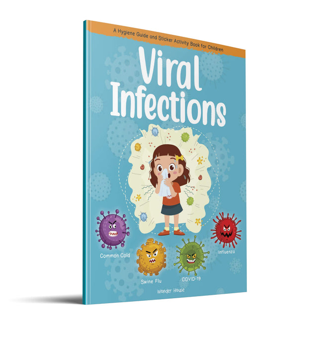 Viral Infections - A Hygiene Guide And Sticker Activity Book For Children - Retail Maharaj