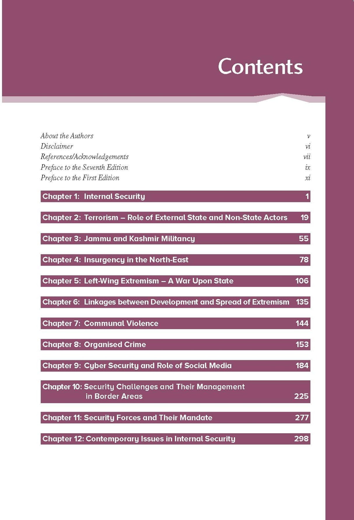 Challenges to Internal Security of India Courseware, 7e for UPSC 2026 | 20+ Conceptual Videos | 60+ Mains Practice Ques. | Colour ebook | Chapterwise PYQs (2013-2024) | Model Answers (2023-2024 PYQs) - Retail Maharaj