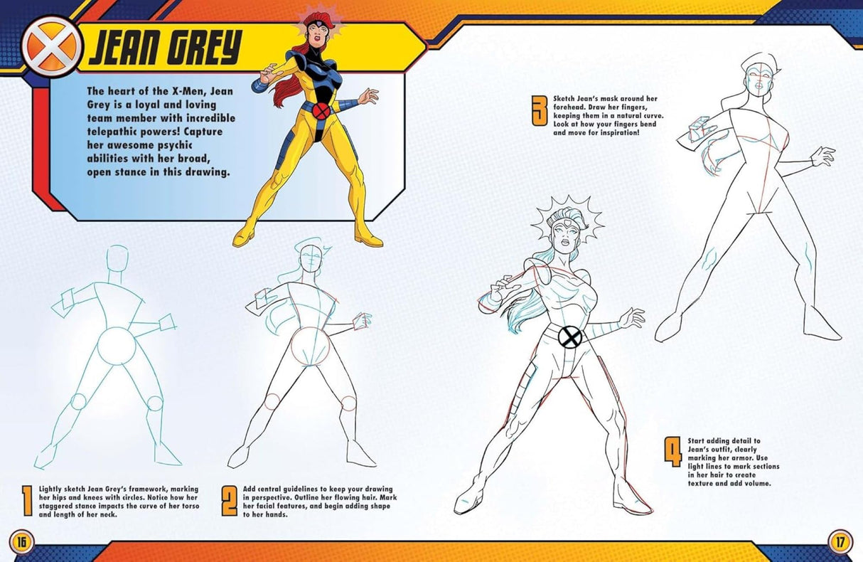 The Official X-Men How To Draw - Retail Maharaj