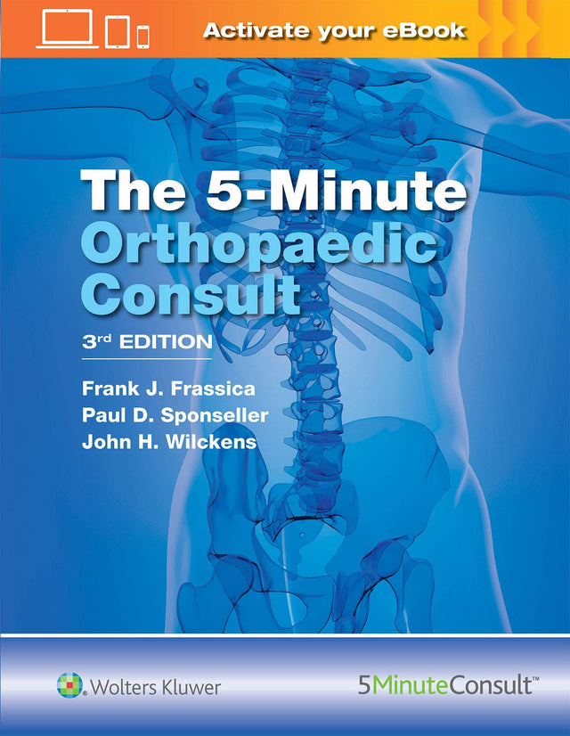 The 5 Minute Orthopedic Consult 3Ed (Hb 2020) (The 5-Minute Consult Series) - Retail Maharaj