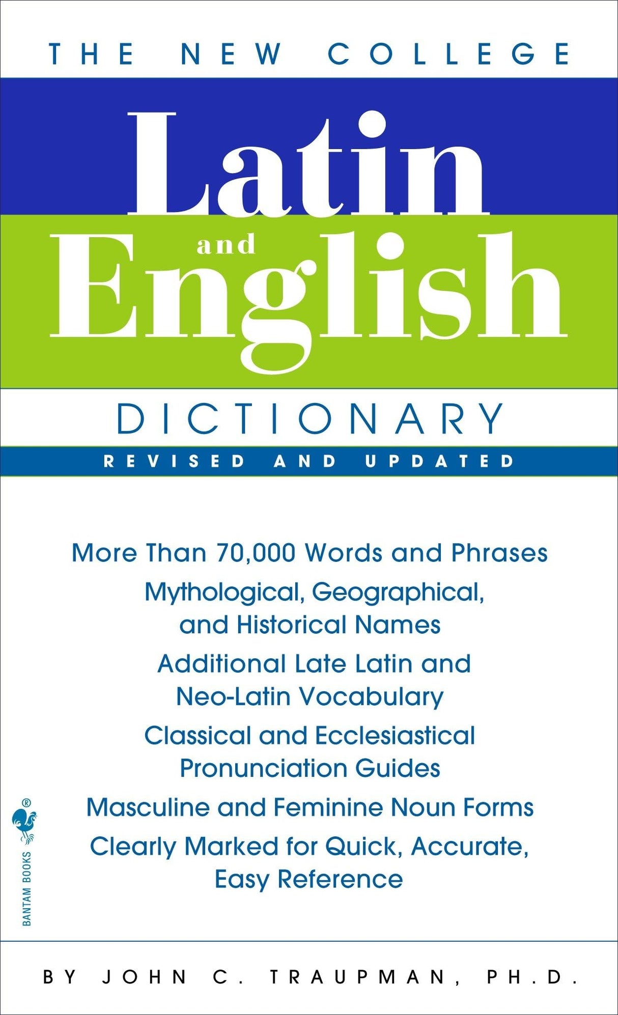 The Bantam New College Latin & English Dictionary - Retail Maharaj