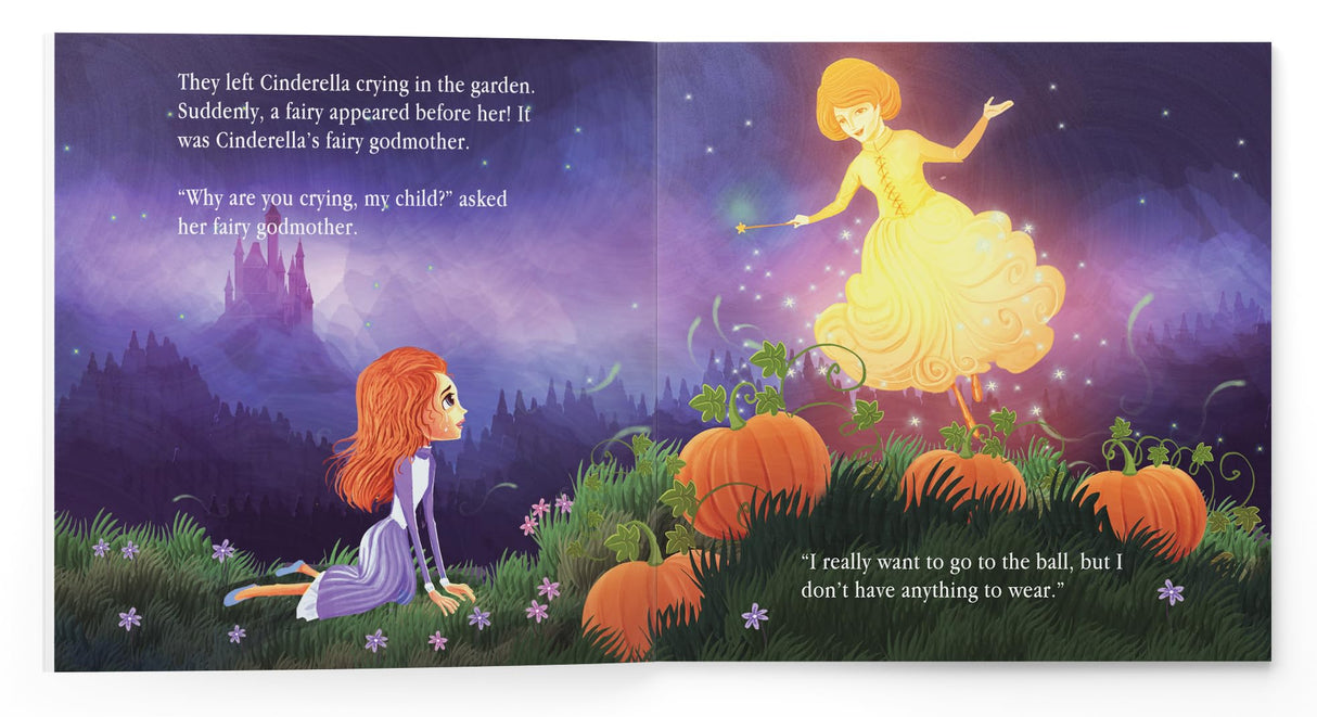 My First 5 Minutes Fairy Tales Cinderella: Traditional Fairy Tales For Children (Abridged and Retold) - Retail Maharaj