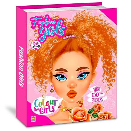 Fashion Coloring Book - 2 for Girls : Beauty Coloring Pages for Girls, Kids and Teens with Gorgeous Fun Fashion | Simple and Cute designs | Amazing ... Book for Girls | Great Gift for Girls - Retail Maharaj