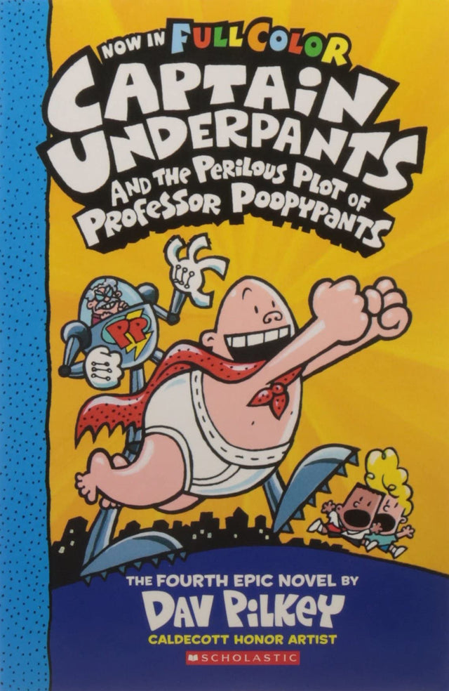 Captain Underpants and the Perilous Plot of Professor Poopypants (Colour Edition) - Retail Maharaj
