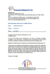 Renal Physiology For MBBS Students - Retail Maharaj