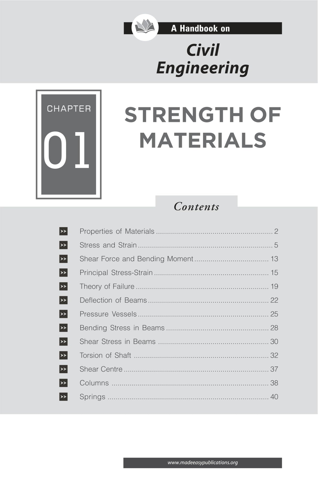 A Handbook for Civil Engineering - Retail Maharaj