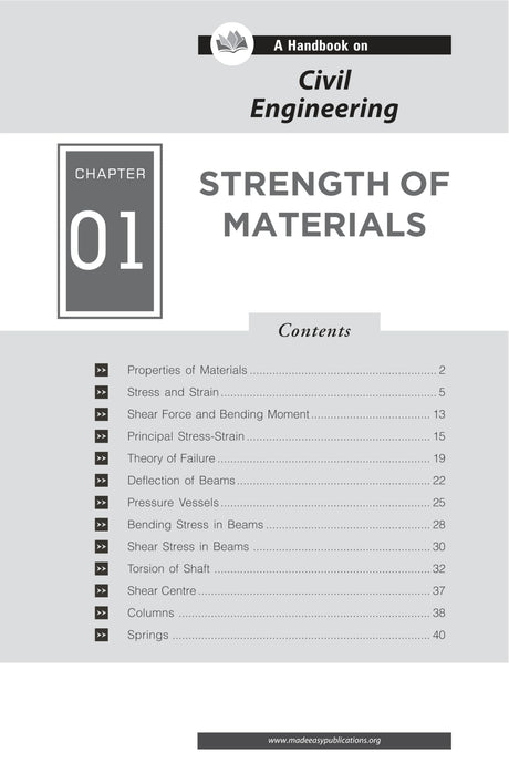 A Handbook for Civil Engineering - Retail Maharaj