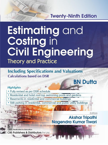 Estimating and Costing in Civil Engineering, 29/e | Theory and Practice (PB 2026) - Retail Maharaj