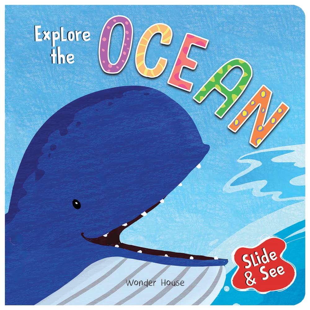 Slide And See - Explore The Ocean : Sliding Novelty Board Book For Kids - Retail Maharaj