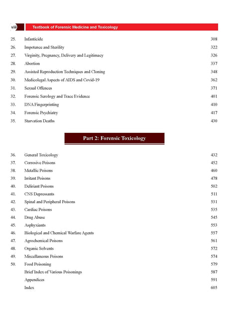 Textbook of Forensic Medicine and Toxicology 3rd/2022 - Retail Maharaj