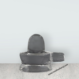 Spatika Lingam – 1 x 1 Inches | Crystal Shiva Lingam / Spatika Shivling for Devotional Worship - Retail Maharaj