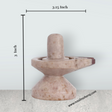 Narmadha Shivling Murti - 3 x 3.25 Inches | Shiva Lingam Statue / Shivling Statue for Abhishekam & Pooja - Retail Maharaj