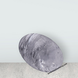 Spatika Banalingam - 3 x 3 Inches | Unclear Banalinga Shivling / Precious Stone Banalingam for Pooja - Retail Maharaj