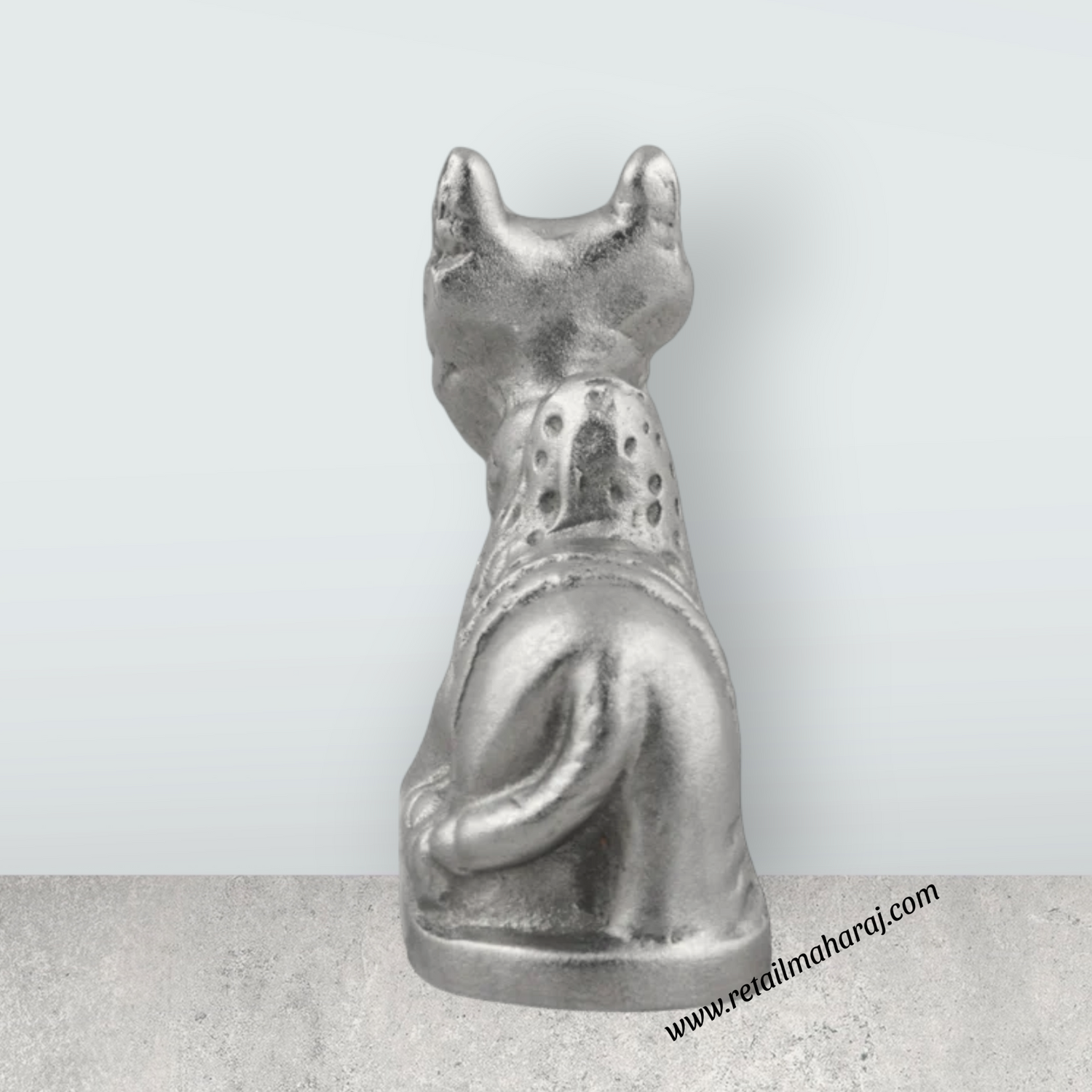 Nandi Murti - 1.5 x 2 Inches | Nandi Statue/ Mercury Statue/ Nandi Idol for Pooja