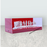 Dasavatharam Set - 3 x 8.5 Inches | Silver Vishnu Avatar Statue Set for Home - Retail Maharaj